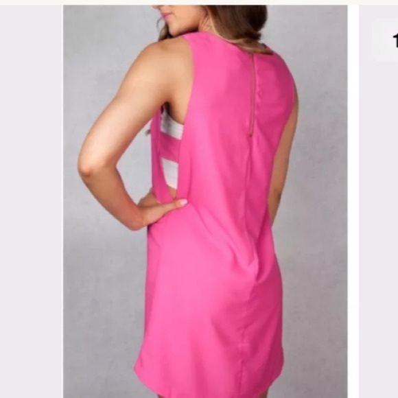 Love Riche Dresses & Skirts - New LoveRiche Fuchsia Side Cut Out Dress Large Love Riche Dresses & Skirts - New LoveRiche Fuchsia Side Cut Out Dress Large